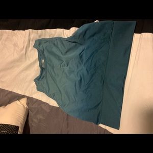 Blue Workout Crop Top From Forever 21